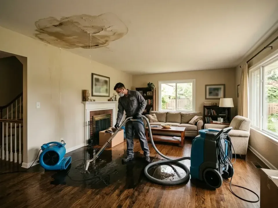 attic-pipe-burst-ceiling-drip-008 — frequently asked questions, Water Damage Restoration & Carpet Care in Tuttle, OK